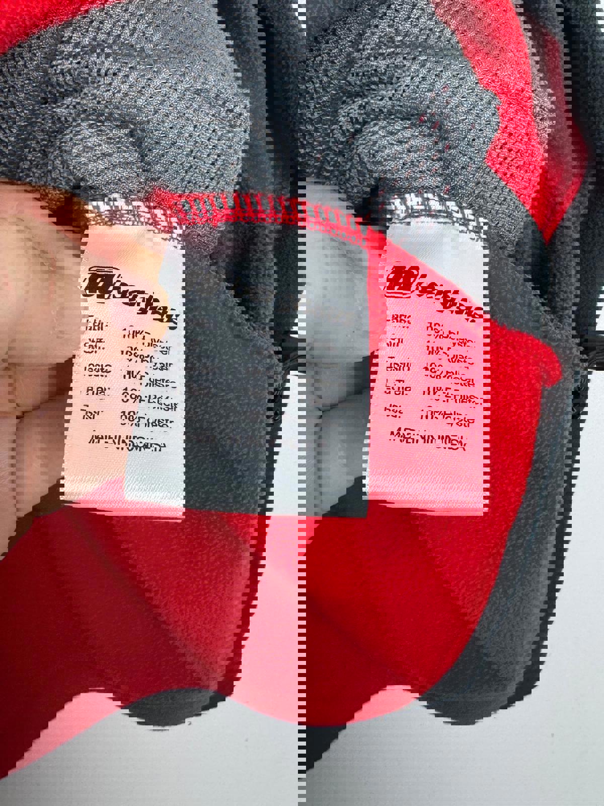 Berghaus Men's Red & Grey Full Zip Fleece Jumper - Size L