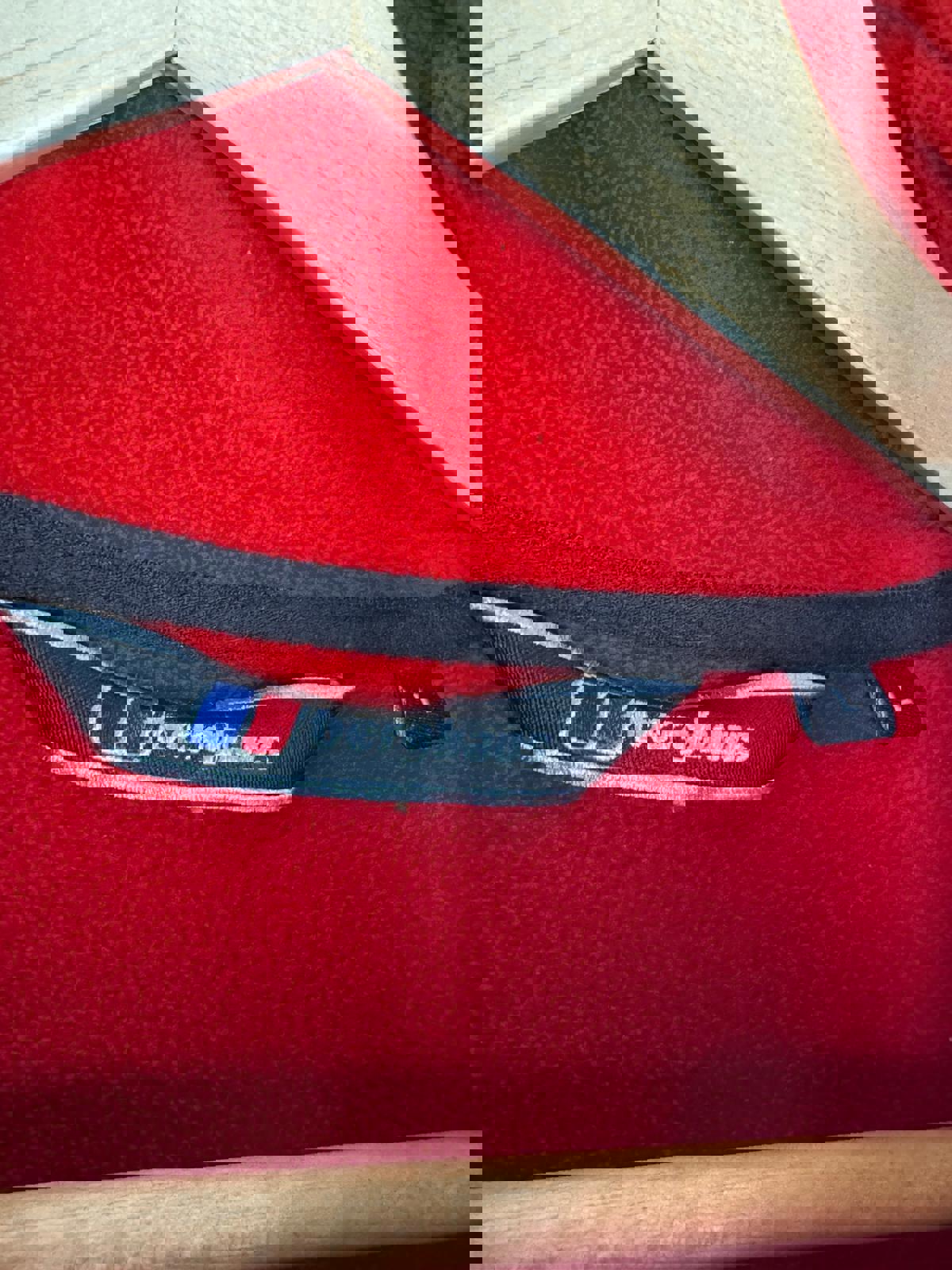 Berghaus Men's Red & Grey Full Zip Fleece Jumper - Size L