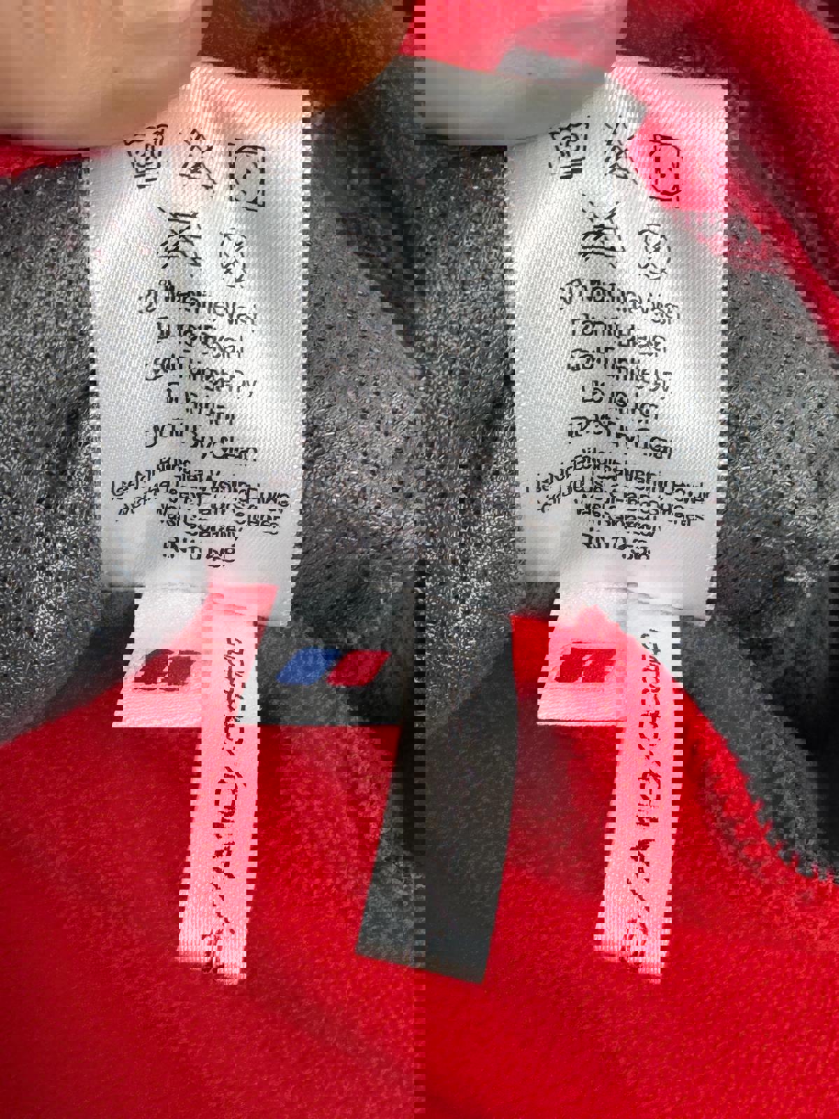 Berghaus Men's Red & Grey Full Zip Fleece Jumper - Size L