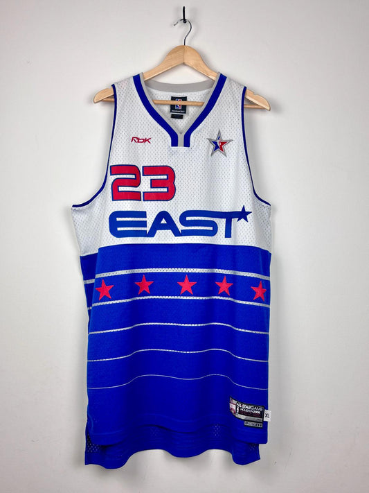 2006 Reebok x NBA All-Star Lebron James #23 Basketball Jersey - Size XL